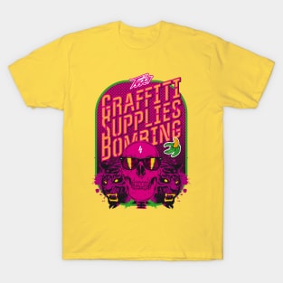 Graffiti supplies bombing T-Shirt